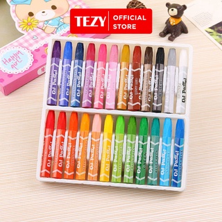 Bút sáp dầu tô màu cho bé tập tô kích thích khả năng sáng tạo của bé TEZYBOOKS