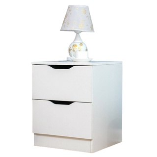 Tủ  Đầu Giường SOHO-TADA 2 Ngăn Kéo / R40cm x D40cm x C50cm / Kệ Đầu Giường / Có Kèm Giấy Hướng Dẫn Lắp Ráp