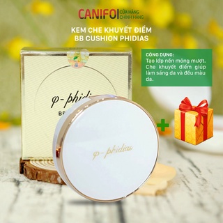 [Tặng Quà 50k] Phấn Nước BB Cushion Phidias 15g - Trang Điểm, Che Khuyết Điểm, Chống Nắng, Dưỡng Ẩm