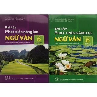 Sách - Bài tập Phát triển năng lực Ngữ Văn 6 Tập 1 + Tập 2 ( Cánh diều )