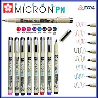 Bút line đi nét Sakura Pigma Micron ngòi PN