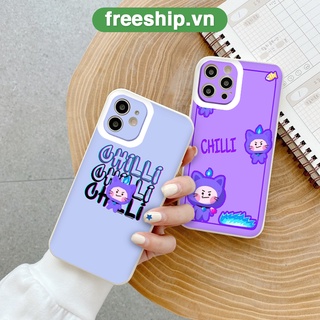 Ốp iphone case for iphone Chilli Puper ốp sắc tím độc lạ cho iphone 7Plus/Xs/X/xsmax/11/11Pro/12/12Pro Max/13/13pro/max