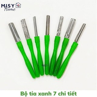 Bộ tỉa rau củ quả 7 chi tiết inox