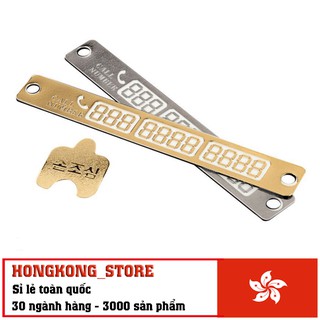 Thanh ghi số điện thoại trên xe hơi tiện dụng - Bảng số điện thoại đỗ xe phù hợp với mọi loại xe trên thị trường