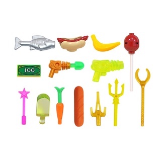 Bộ 14 món phụ kiện đồ chơi dành cho nhân vật minifigures PK122