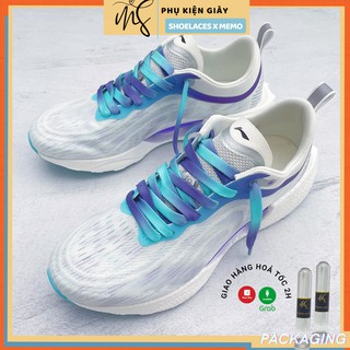 Dây Giày Phong Cách Tye Die Cho Giày AJ1 Lining-Kèm Lọ Đựng