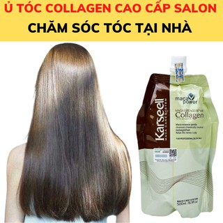 [ Chính Hãng] Kem Ủ Tóc Collagen Karseell Cao Cấp Salon Óng Mượt Dành Cho Tóc Hư Tổn Nặng