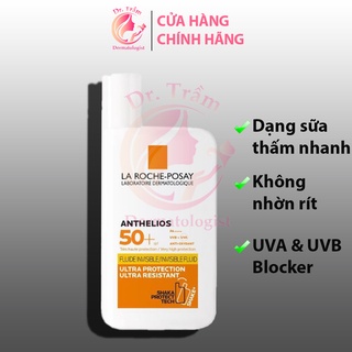 [Hàng công ty] Kem chống nắng dạng sữa lỏng nhẹ không nhờn rít La Roche Posay Fluide Invisible
