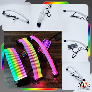 Dây Nguồn Nối Dài Ambino 8pin Led RGB Đồng Bộ Mainboard, Đồng Bộ Hub Coolmoon RGB