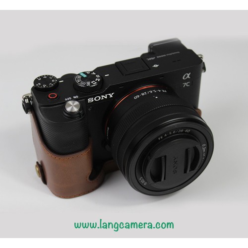 Bao Da Sony A7C - loại halfcase