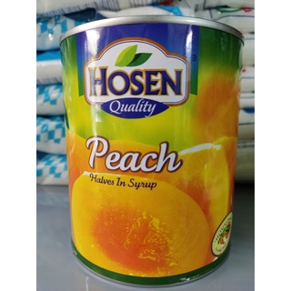 Đào ngâm Hosen 825g - làm trà đào, trà trái cây