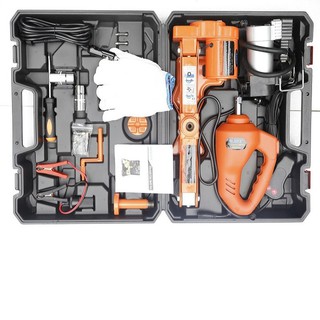 Bộ Kích Nâng Gầm Xe Hơi Bằng Điện ROGTZ + Súng Tháo Đai Ốc + Bơm Cao Cấp