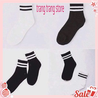 Tất Đẹp (FREESHIP)vớ kẻ sọc ngang phong cách Hàn Quốc