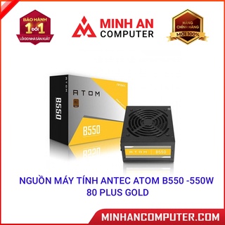 Nguồn máy tính Antec ATOM B550 550W 80 Plus Bronze
