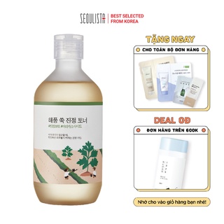 Nước cân bằng làm dịu chiết xuất ngải cứu Round Lab Mugwort Calming Toner