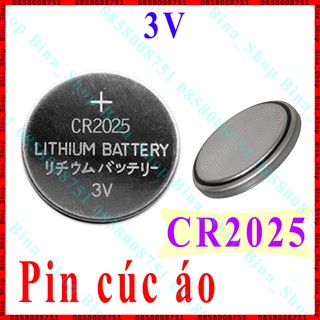 Pin cúc áo CR2025 3V Lithium Battery 3V