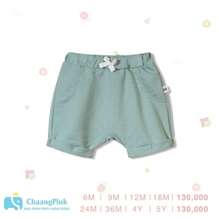 Quần short Lake xanh, quần áo trẻ em, phụ kiện, đồ sơ sinh hãng Chaang chất liệu cotton an toàn cho bé