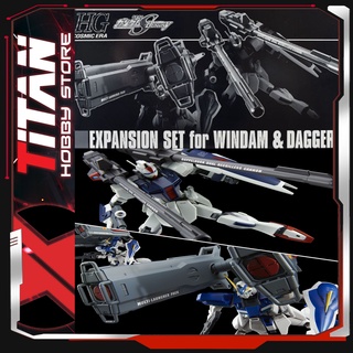 Mô Hình Gunpla P-BANDAI: HGCE 1/144 WINDAM AND DAGGER L EXPANSION PACK Gundam