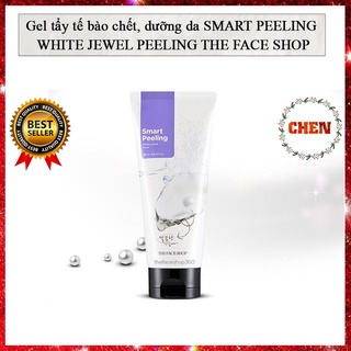Gel tẩy tế bào chết, dưỡng da SMART PEELING WHITE JEWEL PEELING THE FACE SHOP