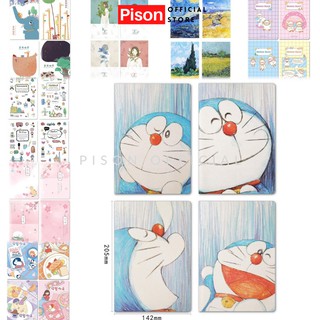 Vở kẻ ngang Hoạt hình A5 Pison nhiều mẫu, sổ tay cute - 01 cuốn