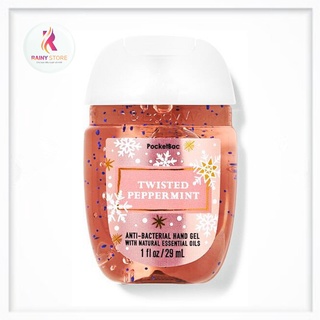 Gel rửa tay khô Bath &amp; Body Works Twisted Peppermint 29ml