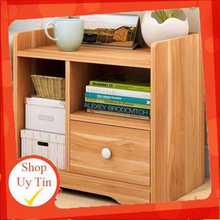 ⛔MIỄN PHÍ SHIP⛔Tủ Đầu Giường Có Ngăn Kéo Gỗ MDF Nhập Khẩu Siêu Bền