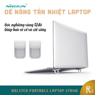 [Đế Tản Nhiệt Macbook] Giá Đỡ Laptop Nillkin, Đế Tản Nhiệt Bằng Hợp Kim Nhôm Cho Laptop Dưới 17inch Bảo Vệ Cột Sống Cổ