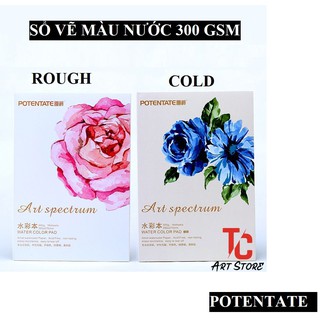 Sổ vẽ màu nước, sketchbook màu nước, canson màu nước - DỤNG CỤ VẼ THÀNH CÔNG