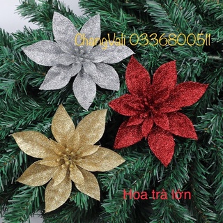 Sỉ HOA TRÀ kim tuyến trang trí Noel,làm oản tài lộc