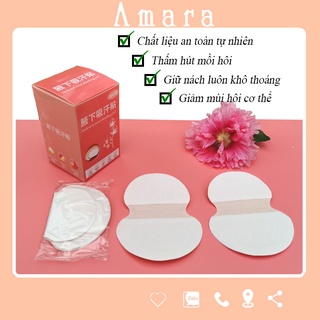 Miếng Dán Thấm Hút Mồ Hôi Nách Giúp Khử Mùi Diệt Khuẩn Hiệu Quả