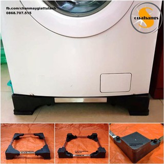Chân đế máy giặt cửa ngang - Kệ máy giặt - Đế máy giặt Electrolux trụ bê tông cao cấp - BH 2 năm
