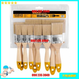 BỘ 9 CỌ SƠN NƯỚC 1INCH 1,5INCH 2INCH 3INCH 4INCH KDP39