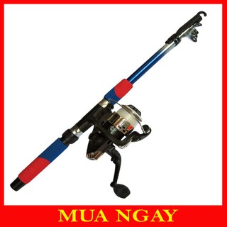 Cần Câu Cacbon 2m1 Tặng Kèm Phụ Kiện CC21
