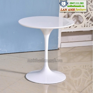 Bàn tròn Tulip màu trắng DK 60cm