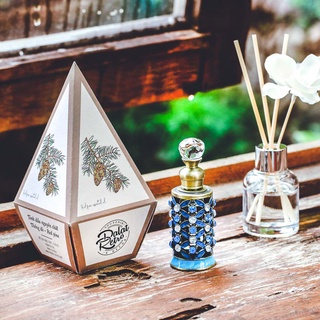 Tinh dầu nguyên chất Dalat Retro, thông đỏ red pine, 10ml, hộp, mẫu ether