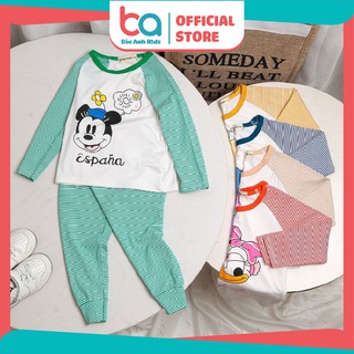 Bộ Dài Thu Đông Cho Bé Trai. Bé Gái - Minky Mom Chất Cotton Dệt Xuất Hàn Mềm Mịn