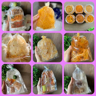 9 vị bánh tráng Tây Ninh - sate - me - bơ - ruốc - tỏi - phomai - xike - trộn thập cẩm
