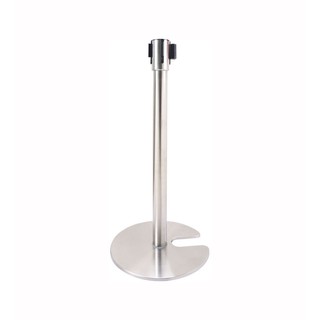 CỘT CHẮN PHÂN LÀN LỐI ĐI - TRỤ CỘT CHẮN - CỘT CHẮN ĐẾ CHỮ U INOX MÀU BẠC - CỘT CHẮN HÀNH LAN
