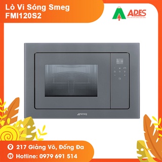 [Mã 154ELSALE2 giảm 7% đơn 300K] Lò Vi Sóng Smeg FMI120S2 - Bảo Hành Chính Hãng