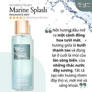 Xịt thơm dưỡng thể Victoria's Secret Marine Splash Fragrance Mist ᴘʜᴀɴᴅɪᴇᴍᴍʏ997 Ⓡ