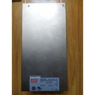Nguồn Meanwell 24V-25A SE-600-25. Hàng cũ tháo máy.