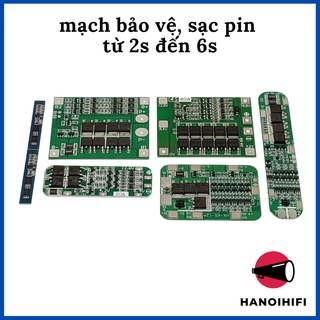 Mạch sạc, mạch bảo vệ pin Lithium, pin lion, pin 18650 chất lượng cao