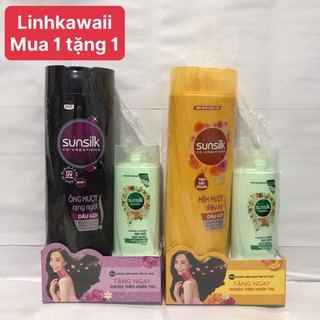 MUA 1 TẶNG 1 Dầu gội Sunsilk 320gr tặng dầu gội 70g hương hoa