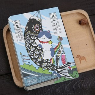Sổ tay sáng tạo , sổ tay kế hoạch hình Mèo Nhật Bản (size 11x14 cm)