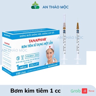 Bơm tiêm 1cc.bơm kim ống chích sử dụng 1 lần tanaphar.anthaomoc