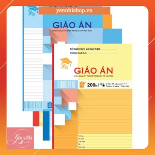 Vở giáo án ôly,giáo án kẻ ngang A4  200 trang hải tiến