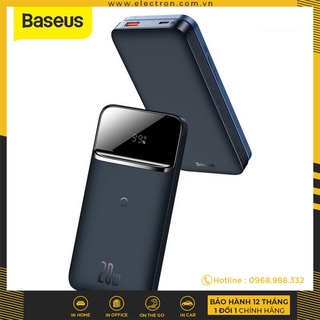 Pin dự phòng sạc nhanh không dây tích hợp nam châm Baseus Magnetic Wireless Quick Charging Power Bank