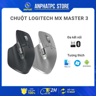 [Mã 33ELSALE hoàn 7% xu đơn 300k] Chuột không dây bluetooth Logitech MX Master 3 - Chính hãng