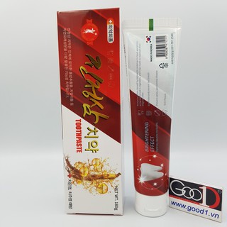 Kem đánh răng JingJungSam (sâm đỏ) Hàn Quốc 180g