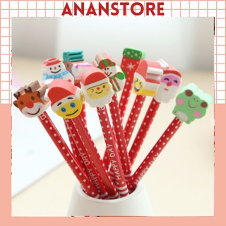 Bút Chì Kèm Tẩy Hoạt Hình Xinh Xắn Dễ Thương ANANStore